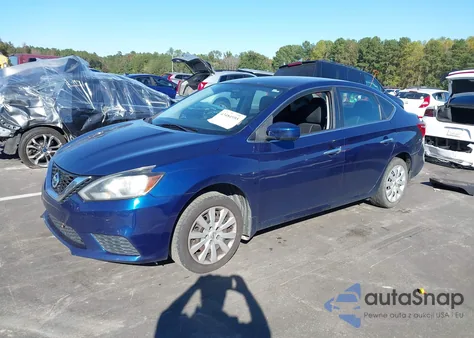 2016 Nissan Sentra S из США, поврежденный, VIN 3N1AB7AP2GY323519